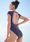 Cropped back view Sports Illustrated Swim™ The Pacific One-Piece