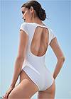 Cropped back view Sports Illustrated Swim™ The Pacific One-Piece