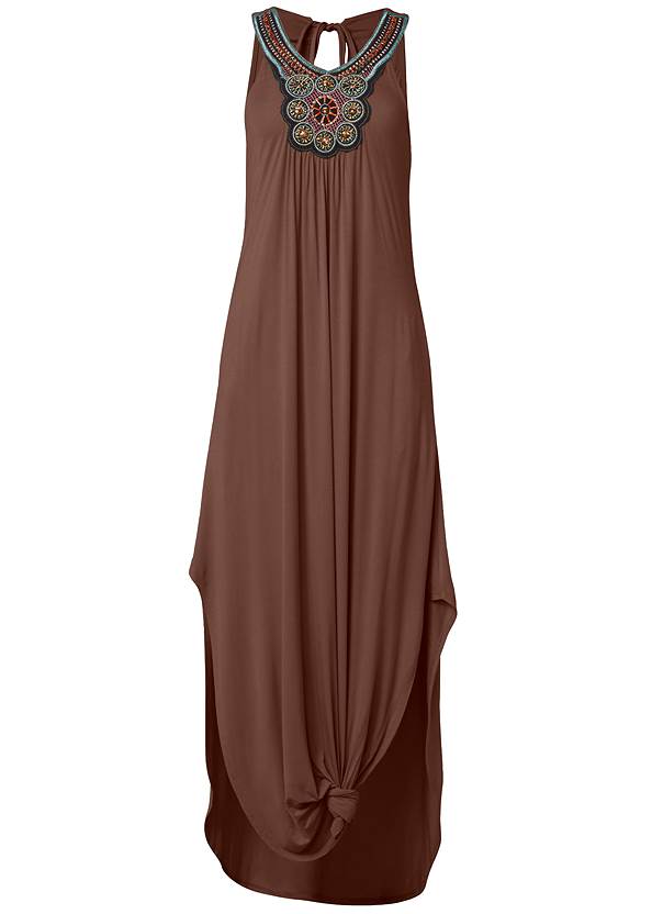 Ghost with background  view Beaded Detail Maxi Dress