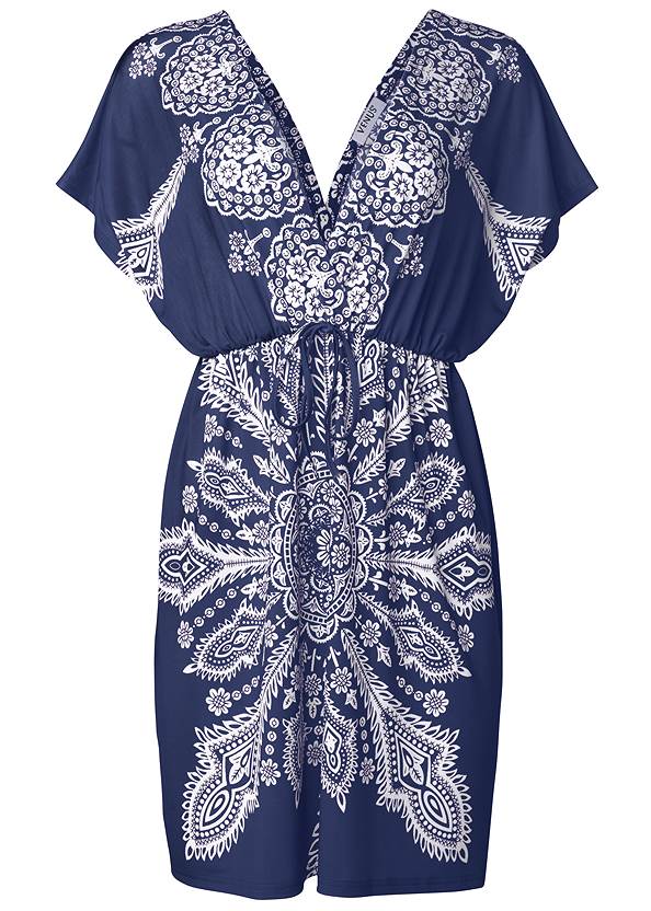 Alternate View Printed Cover-Up Dress