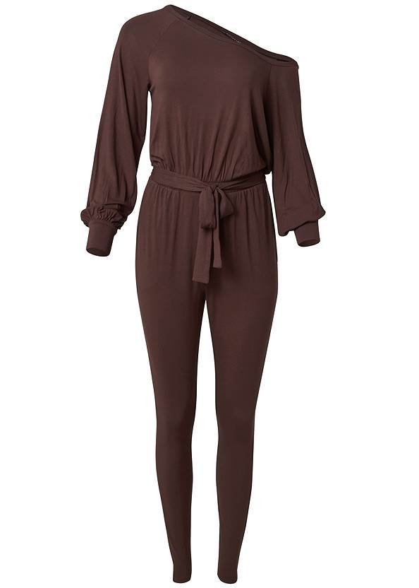 Alternate View Off-Shoulder Jumpsuit