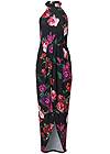 Alternate View Floral High-Low Maxi Dress