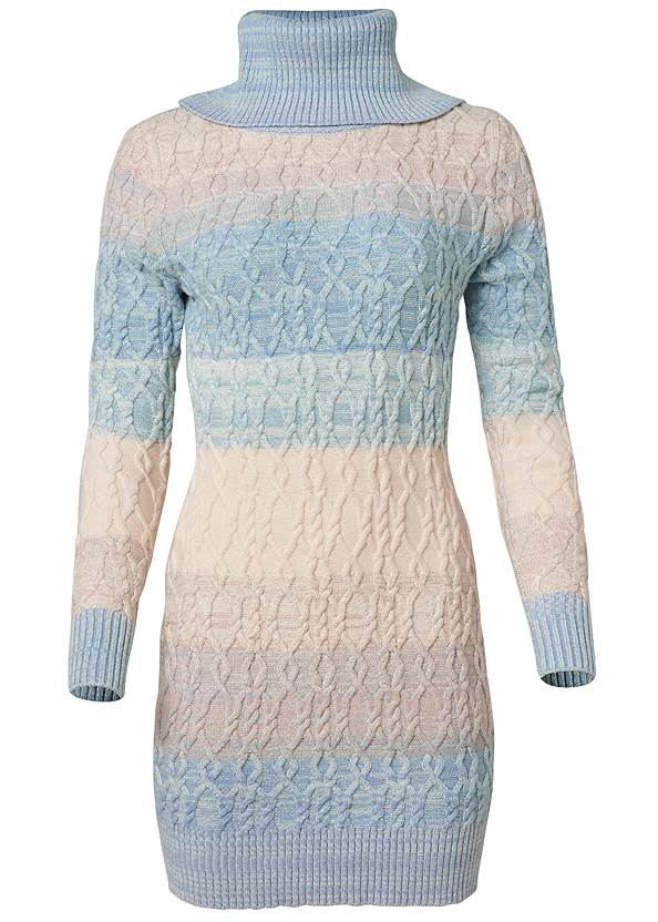Alternate View Turtleneck Sweater Dress