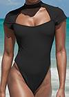 Detail front view Sports Illustrated Swim™ Alexa One-Piece