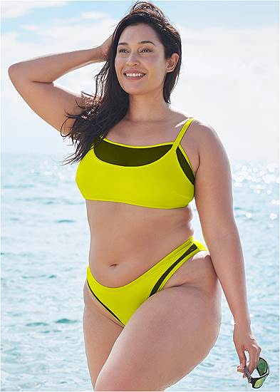 Plus Size Sports Illustrated Swim™ The No Big Deal Top