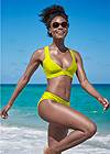 Full front view Sports Illustrated Swim™ Front Close Triangle Top