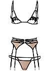 Ghost with background  view Bralette G-String Garter