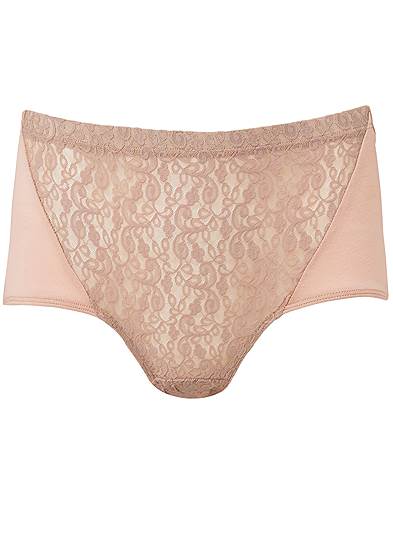 Plus Size Lace Smoothing Brief