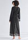 Back View Long Sleeved Maxi Robe