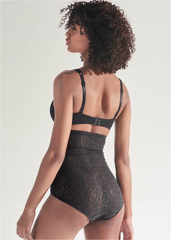 Back View Smoothing High Waist Brief