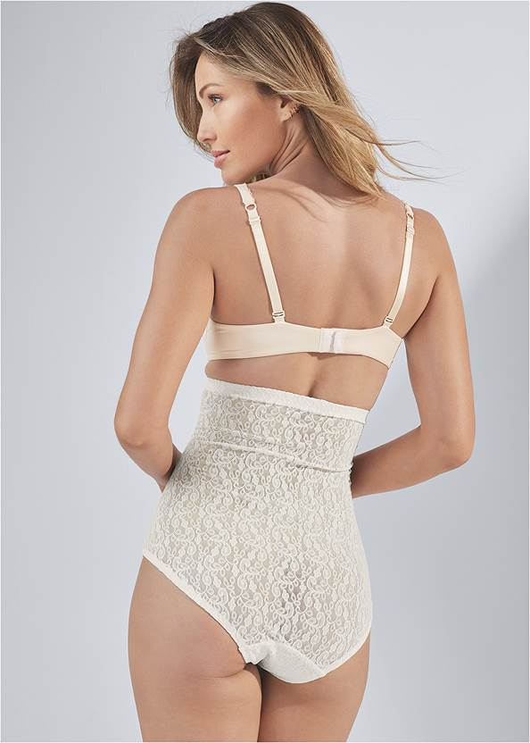 Back View Smoothing High Waist Brief