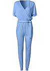 Alternate View Flutter Sleeve Jumpsuit