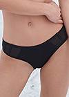 Detail front view Sports Illustrated Swim™ Caged Low Rise Bottom