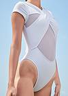 Detail front view Sports Illustrated Swim™ The Pacific One-Piece