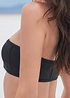 Detail back view Sports Illustrated Swim™ Caged Bandeau Top
