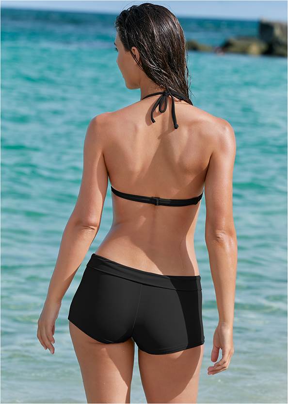 Back view Enhancer Push-Up Triangle Top