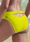 Detail back view Sports Illustrated Swim™ Cheeky Low-Rise Hipster