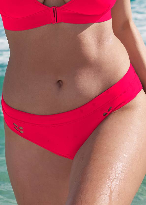 Detail front view Sports Illustrated Swim™ Cheeky Low-Rise Hipster
