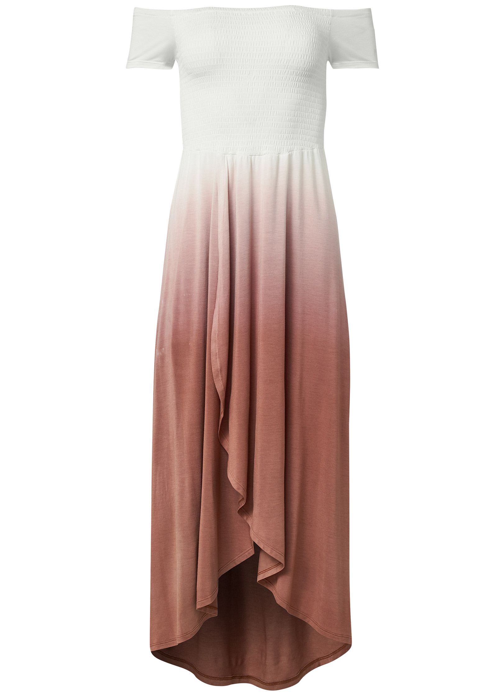 Ombre High Low Dress