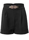 Alternate View Pleated Cuffed Shorts