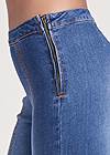 Detail side view Slit Detail Bootcut Jeans