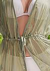 Alternate View Glitter Lurex Cover-Up Dress