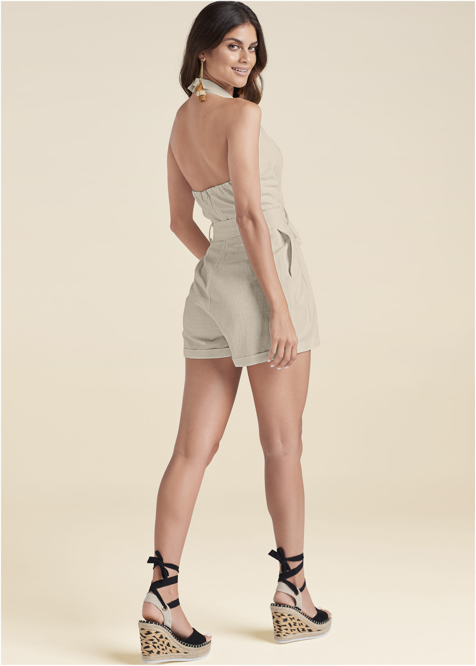 Halter Romper dress – Styched Fashion