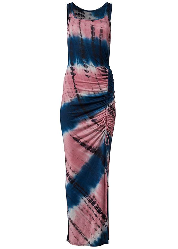 Ghost with background  view Tie-Dye Maxi Dress