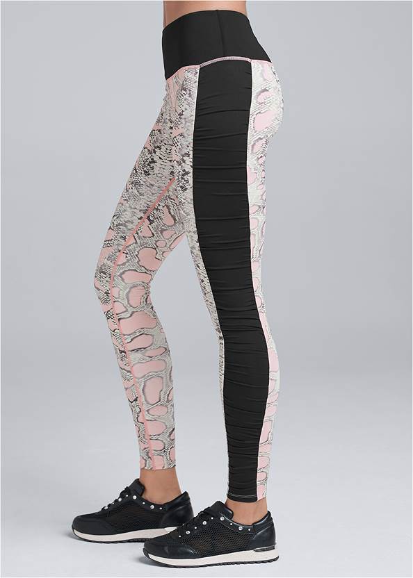 Alternate View Ruched Workout Leggings