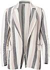 Alternate View Striped Linen Blazer