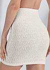 Alternate View Lace Smoothing Skirt