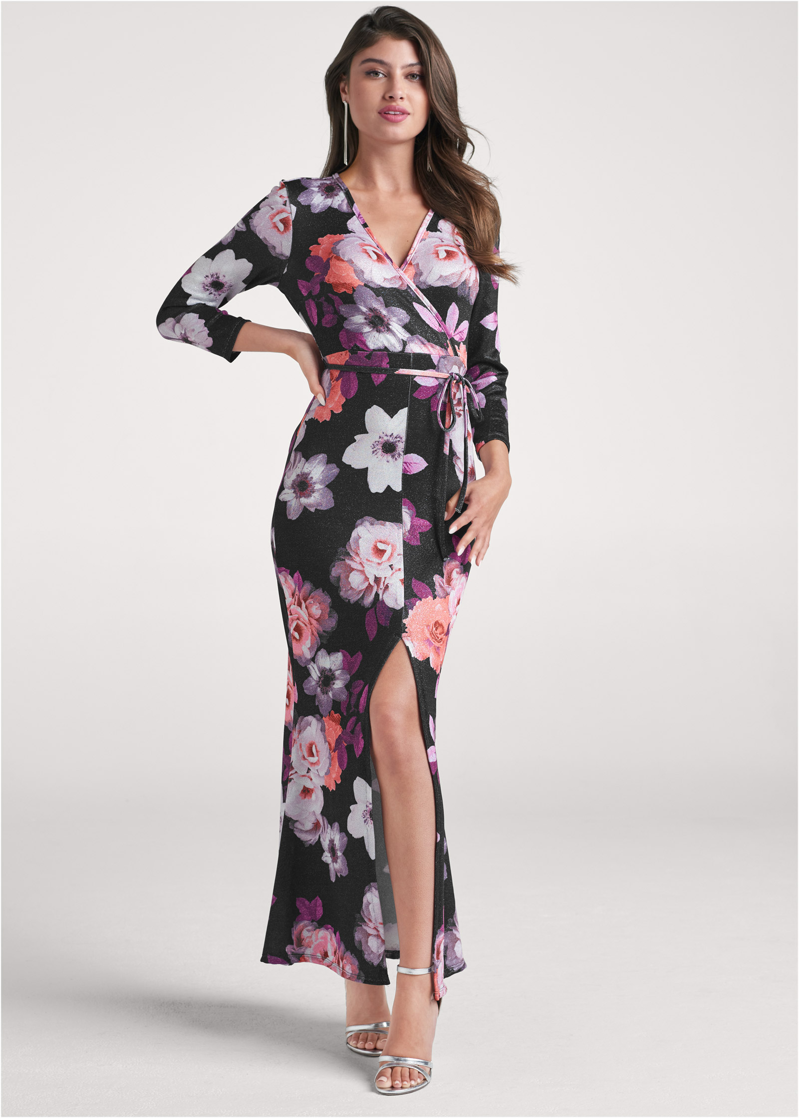 Venus floral shop print dress