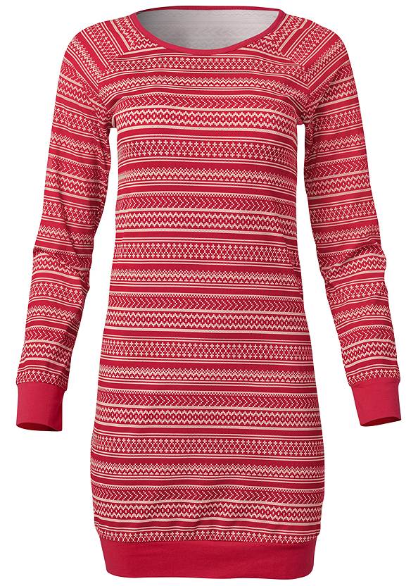Alternate View Long Sleeve Nightgown