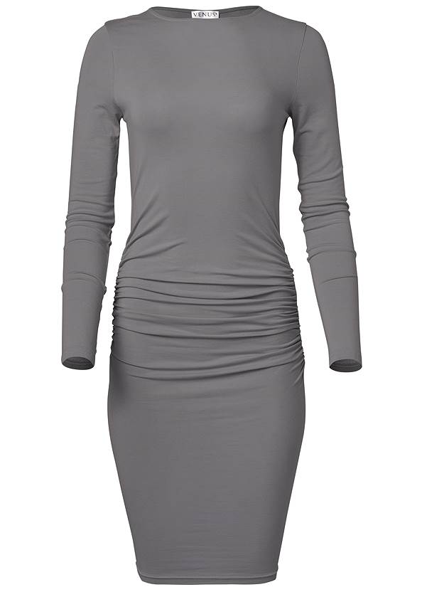 Alternate View Casual Ruched Dress