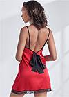 Back View Sexy Chemise With Bow