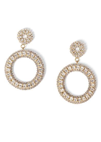 Pave Statement Earrings