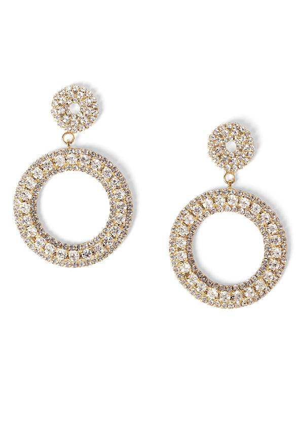 Alternate View Pave Statement Earrings
