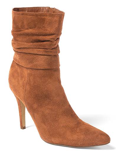 Slouchy Pointed Toe Booties