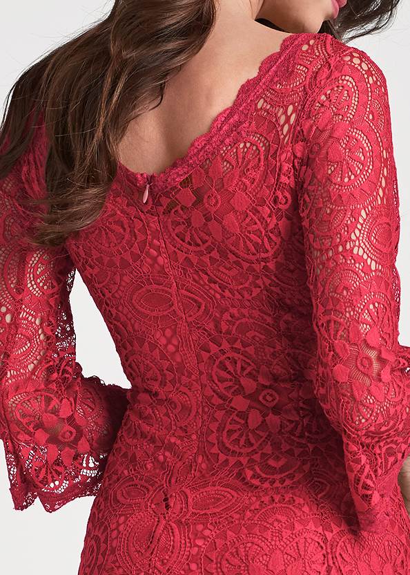 Alternate View Lace Party Dress