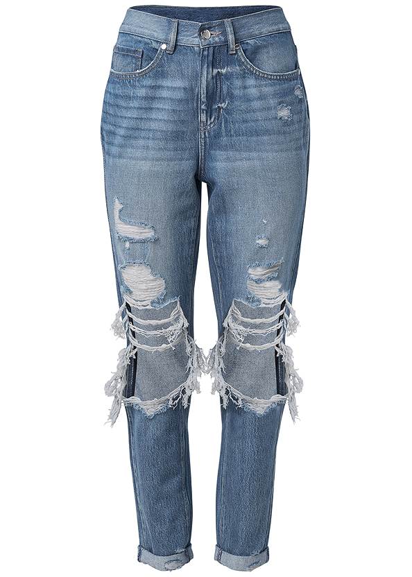 Ghost with background  view New Vintage Boyfriend Jeans