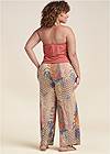 Back View Abstract Mirage Jumpsuit