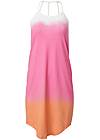 Ghost with background  view Sunset Ombre Lounge Dress