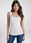 Front View Casual Tank Top