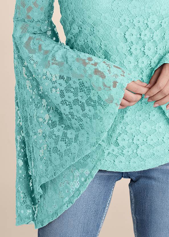 Alternate View Lace Off-The-Shoulder Top