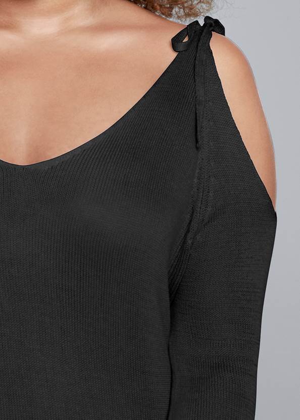 Alternate View Cold-Shoulder Sweater