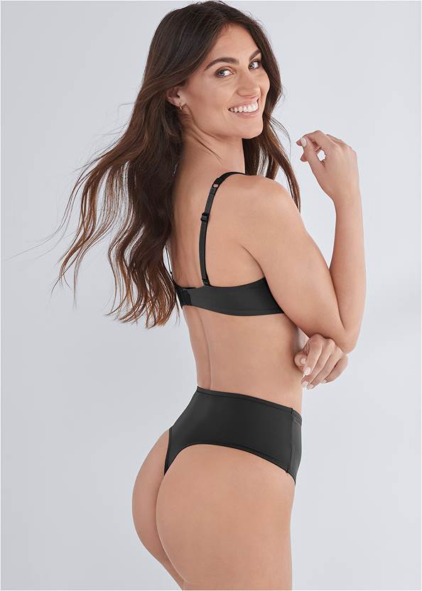 Back View Pearl By Venus® Retro Thong 3 Pack, Any 2 For $30