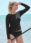 Front View Relaxed Fit Rash Guard