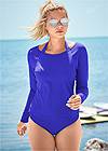 Front View Relaxed Fit Rash Guard