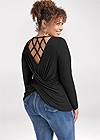 BACK View Strappy Back Top