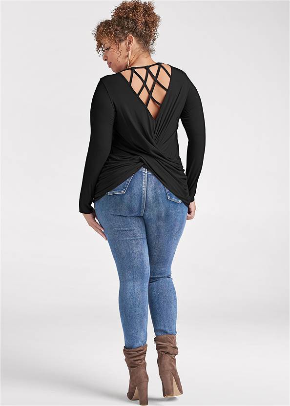 Alternate View Strappy Back Top